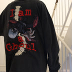 東京喰種 | 長袖T卹（金木研 BACK BORN）#黑色 [TTGM25SM005]