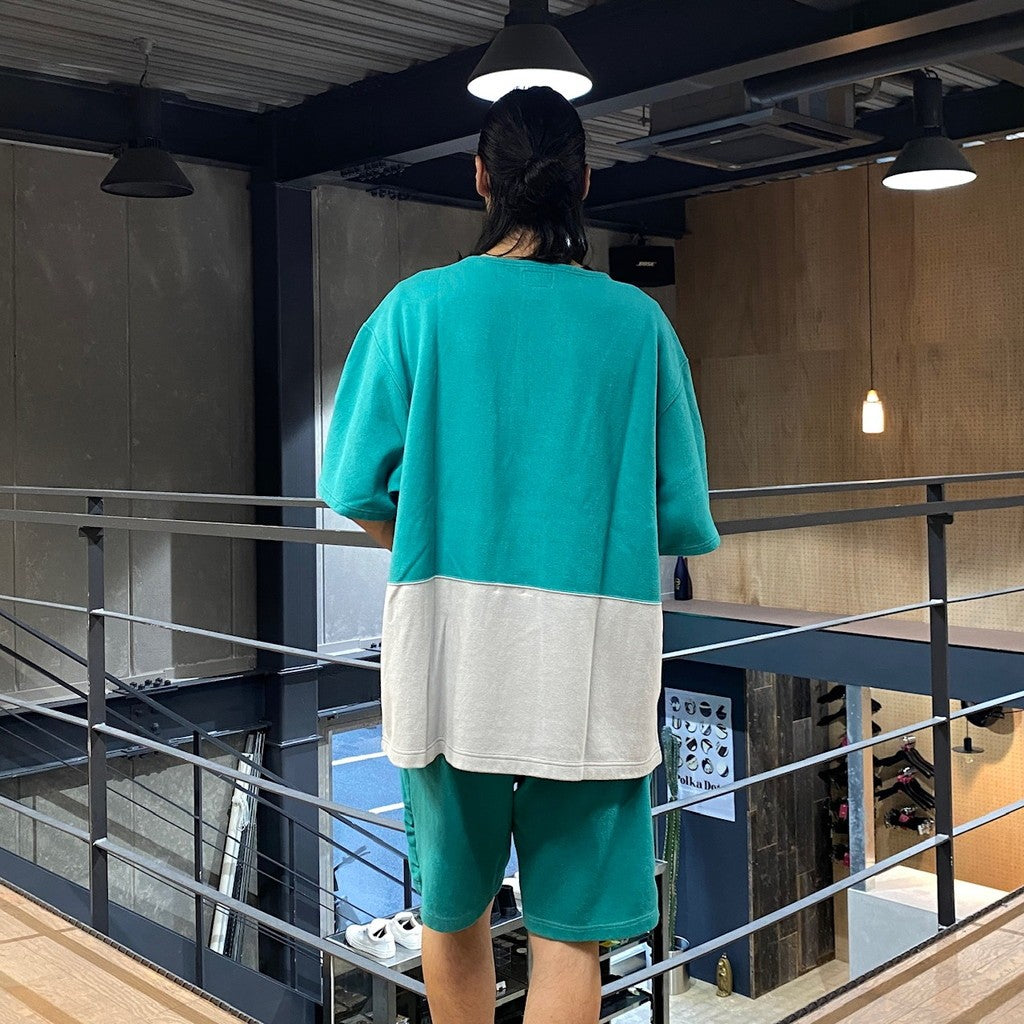 DBL KNIT SHORTS #GREEN [CES26PT19]