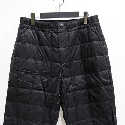 REGULAR STRAIGHT DOWN PANTS #BLACK [TAION-131RS]