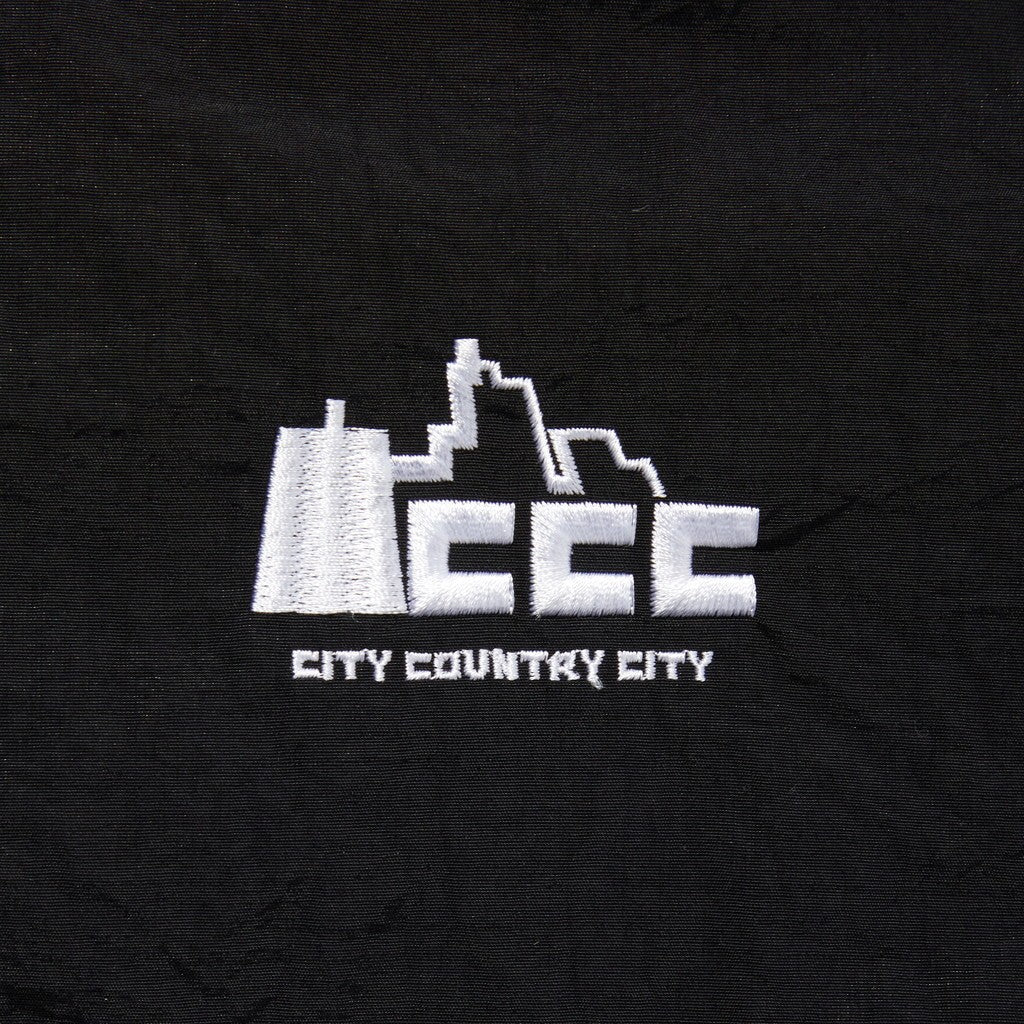 SWITCHING NYLON TRACK PANTS #BLACK [CCC-243P001]