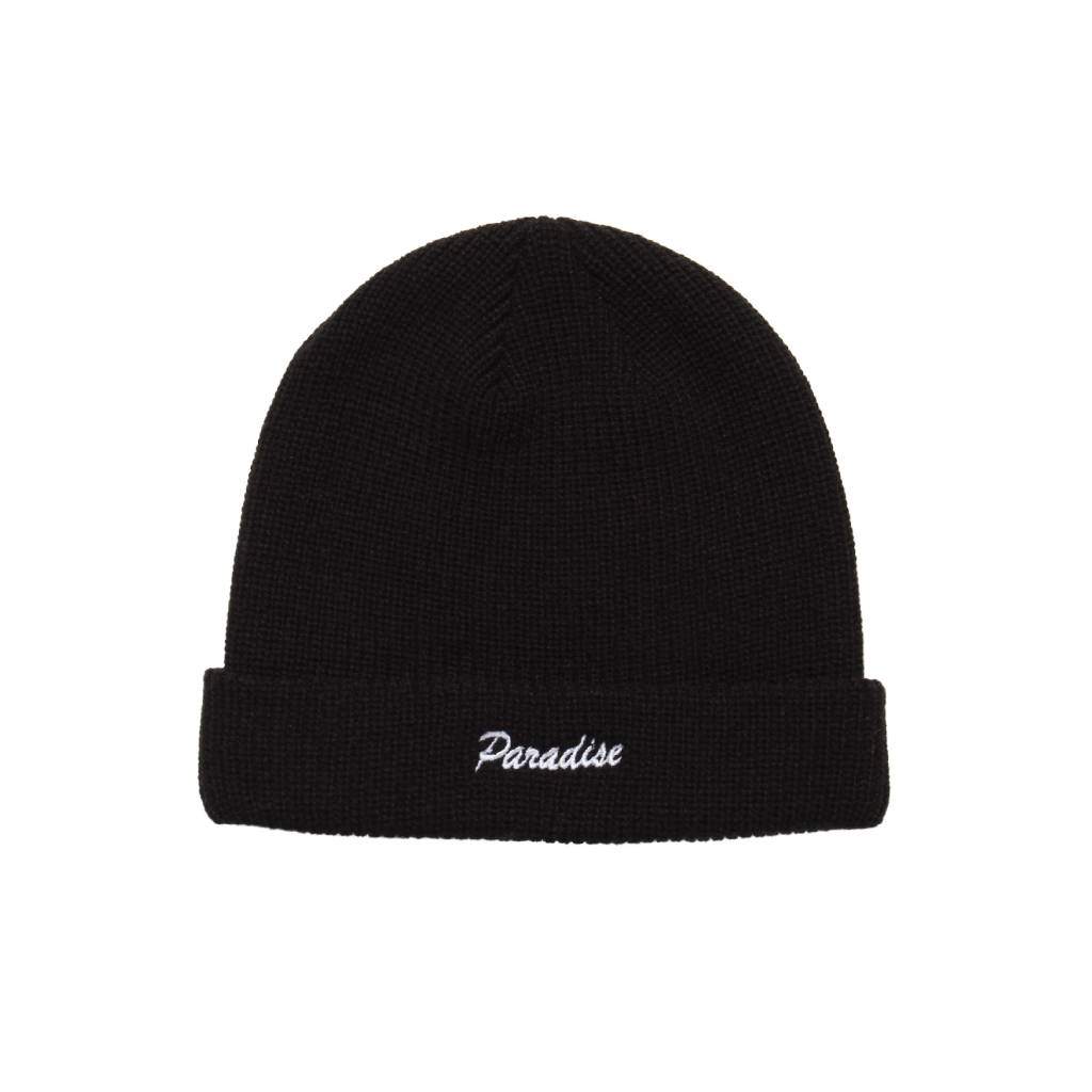 針織手錶帽（1 型）#黑色 [25FW-WMA-CP05]