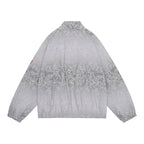 PANELED DIGI7 ZIP JACKET #GREY [CES30JK13]