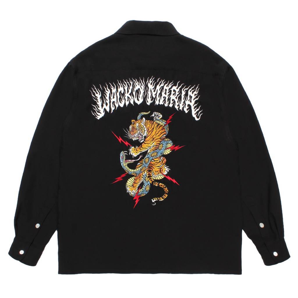 TIM LEHI | 50'S SHIRT L/S ( TYPE-1 ) #BLACK [25FW-WMS-OC11]