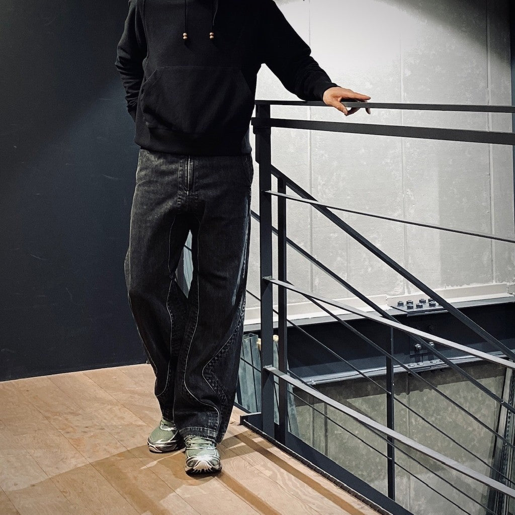 BANYONGJIU PT #WASHED BLACK [JI-25SS-PT01]