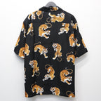 TIM LEHI | HAWAIIAN SHIRT S/S ( TYPE-3 ) #BLACK [26SSE-WMS-HI04]