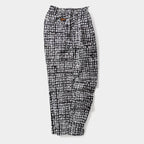 BLEEDING LOGO BALLOON PANTS #Black [SS26-B03]