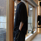 TIGHTBOOTH | 「GTB-07T」 Dual Arena Logo Tee #Black [GOOPI-25AW-OCT-01]