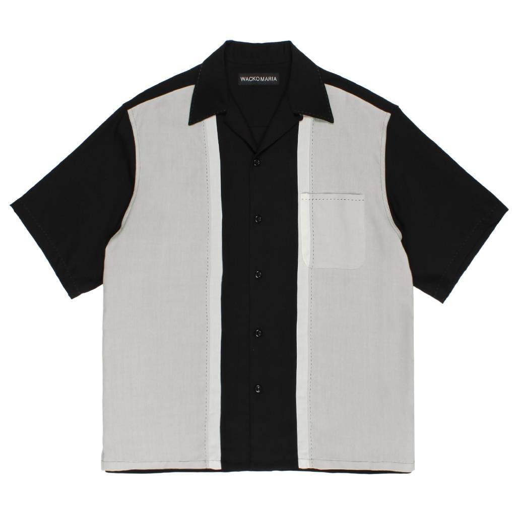 SWITCHING SHIRT S/S ( TYPE-1 ) #L-GRAY [26SS-WMS-OC02]