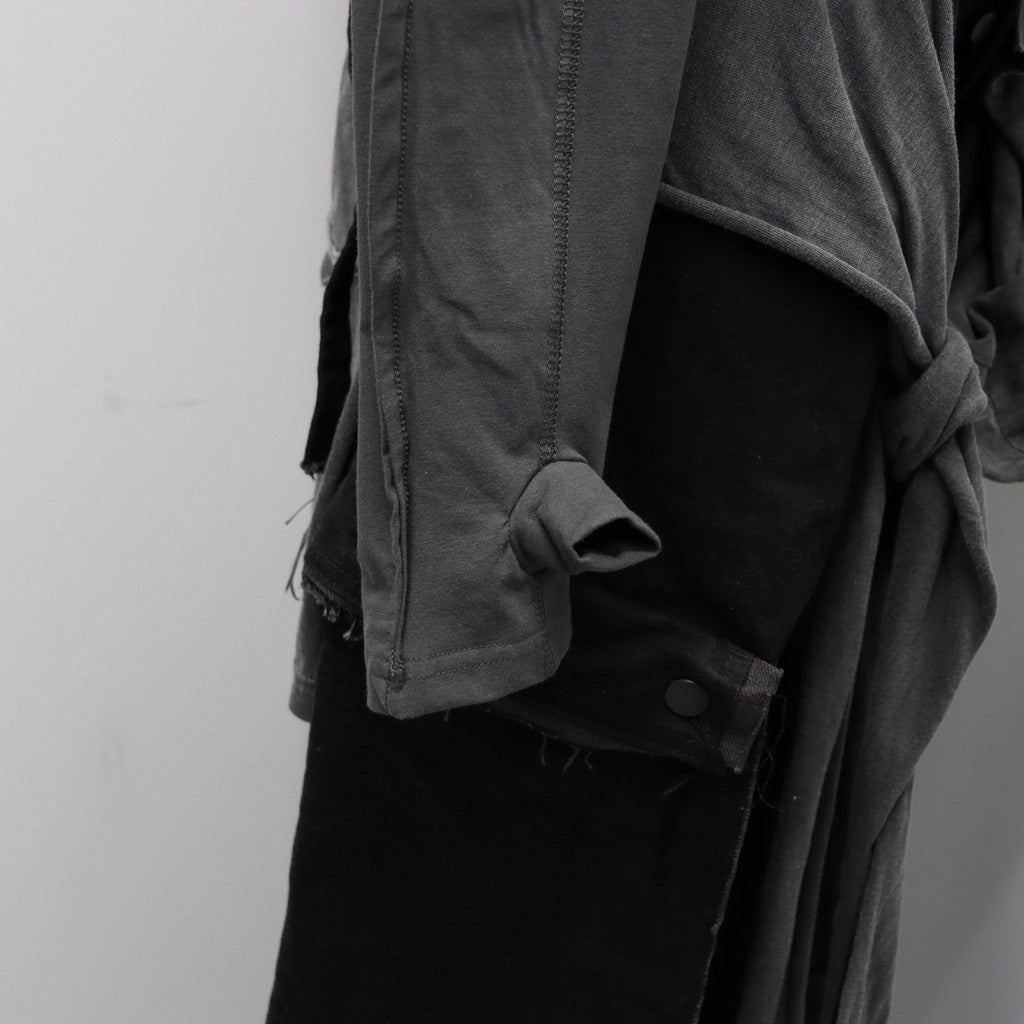 SASOU TOP #CHARCOAL [JI-25AW-CS04]