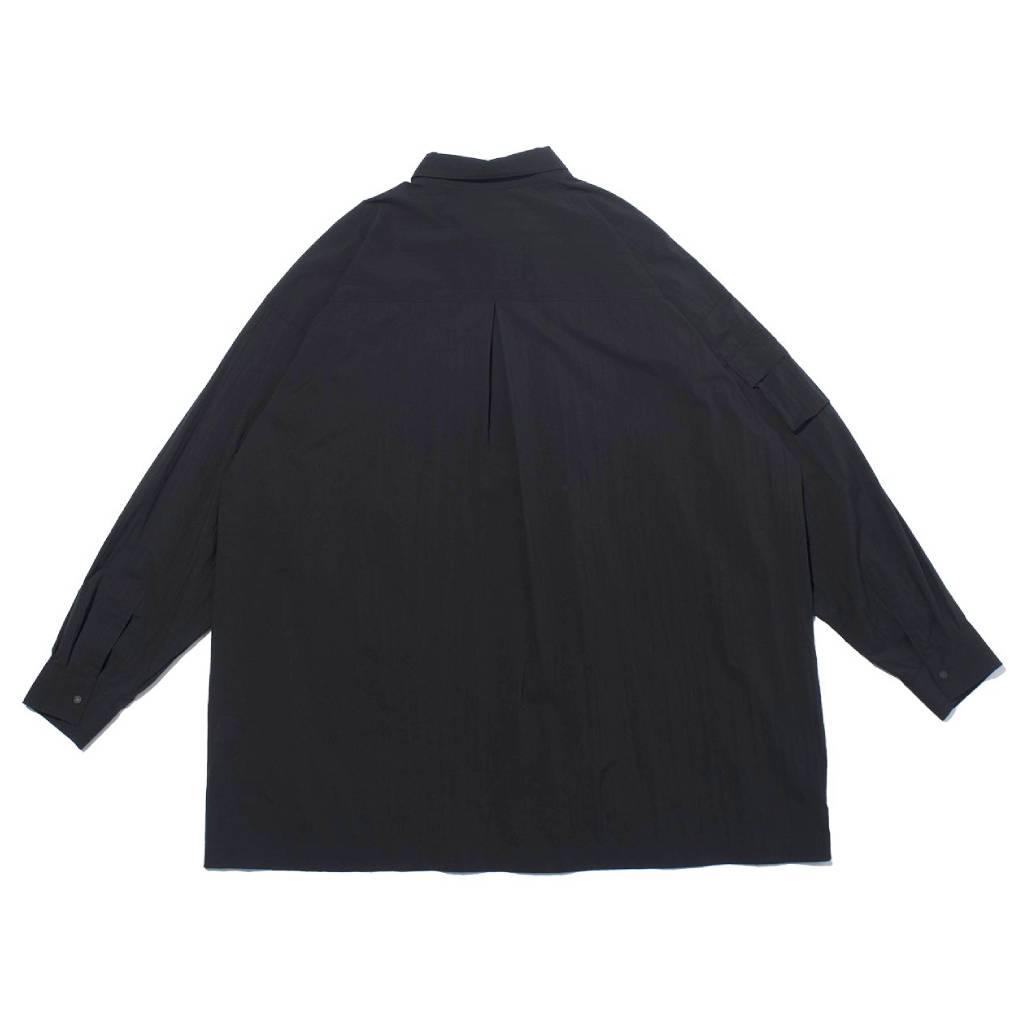 PERTEX UTILITY LONGLINE SHIRT #BLACK [FPA02261U0004]