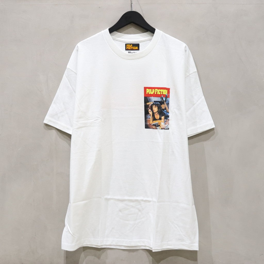 PULP FICTION | CREW NECK T-SHIRT (TYPE-5) #WHITE [PF-WM-TEE07]