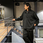 TECH P/O TRACK JACKET #BLACK [BJ-63024W]