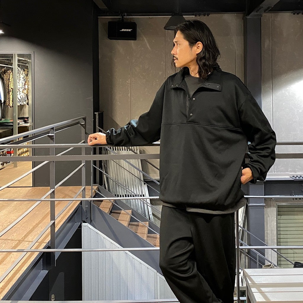 TECH P/O TRACK JACKET #BLACK [BJ-63024W]