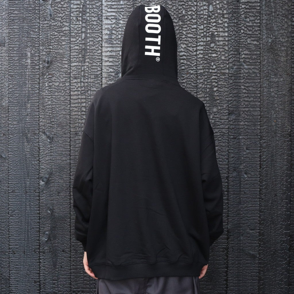 HOODED LOGO SWEAT #Black [FW25-SW02]
