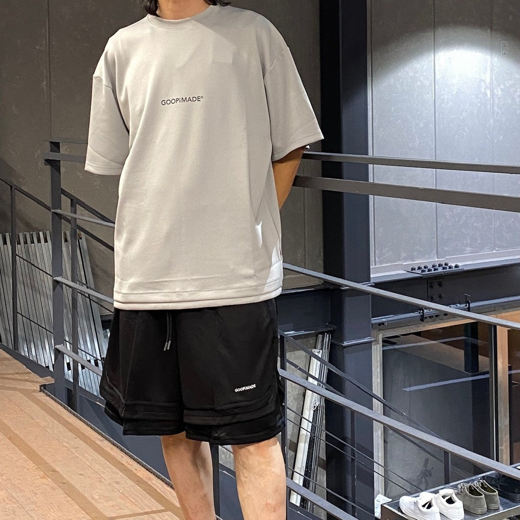 「DE-05」超大Logo T卹 #灰色 [GOOPI-24SS-AUG-03]