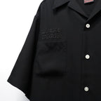 DEATH ROW RECORDS | 50'S SHIRT S/S #BLACK-PURPLE [DEATHROW-WM-OC01]