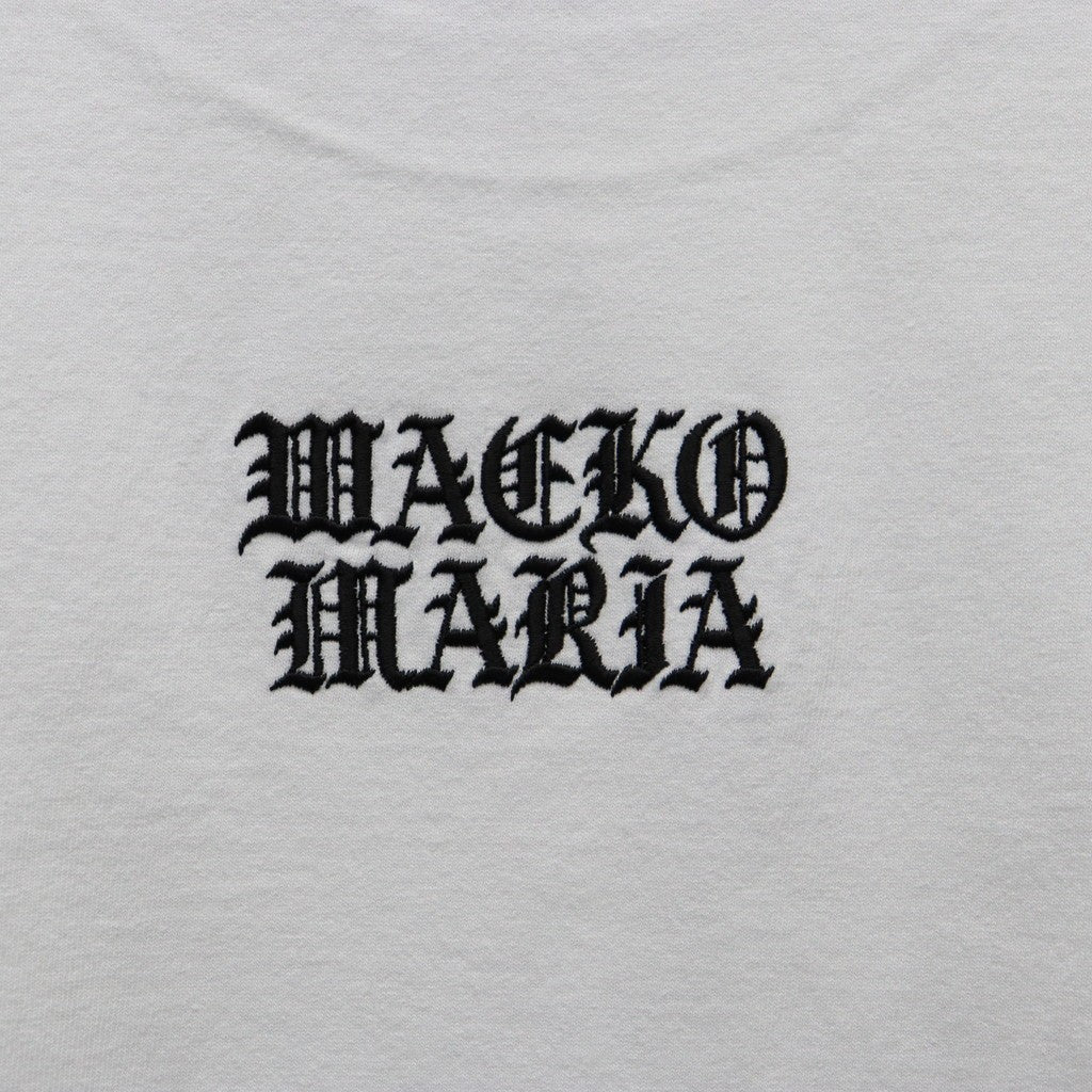 wackomaria death row records tee S 白 WACKO MARIA - S wackomaria death row records T 白 野田洋次郎
