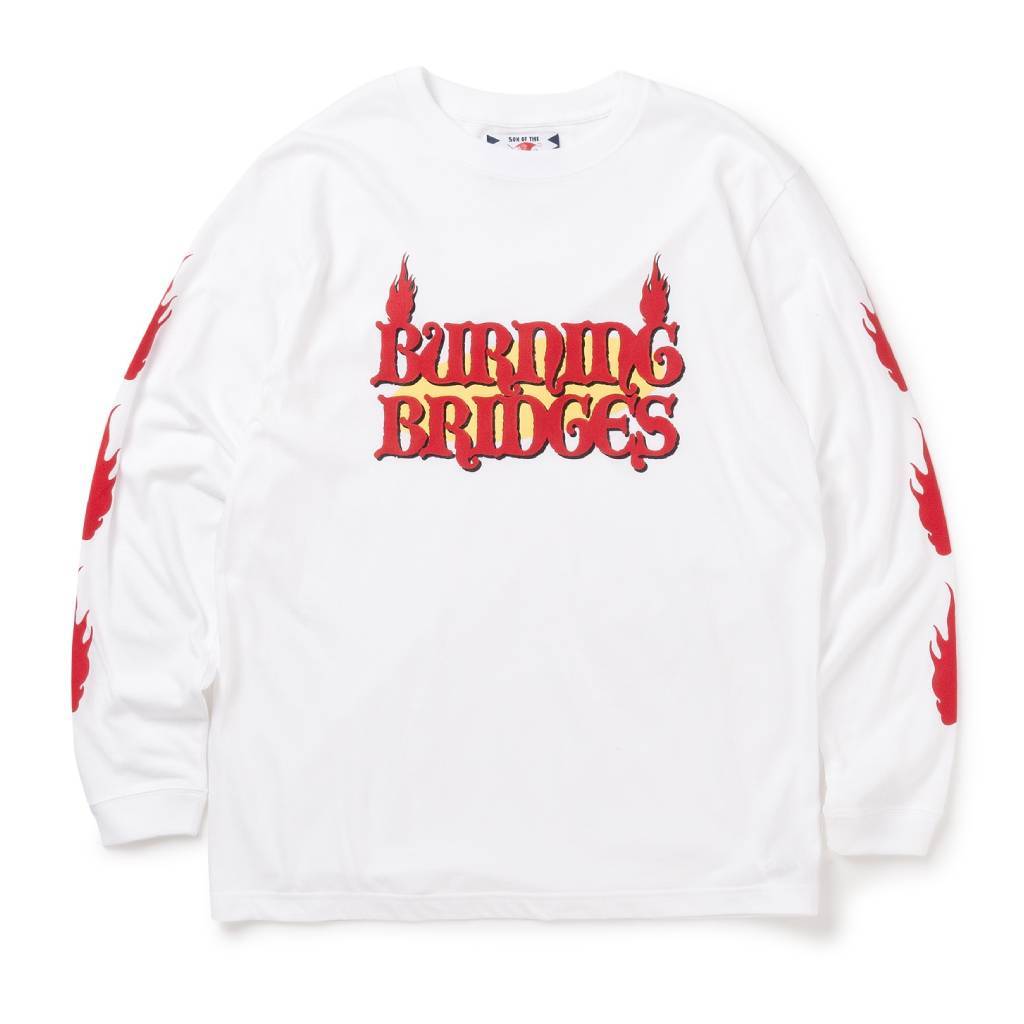 你好，紐曼長袖T卹 #白色 [SC2420-LT01]