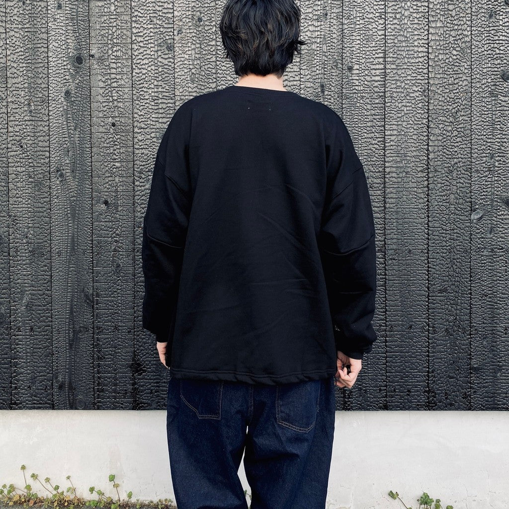 SPRING CREWNECK SWEAT #Black [26SS-SW06]