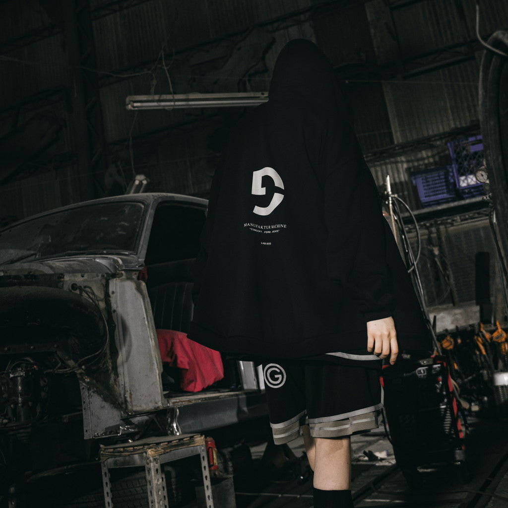 "7-C1" G-System 連帽外套 #BLACK [GOOPI-23AW-OCT-02]