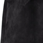 SUEDE LEATHER 50'S JACKET ( TYPE-1 ) #BLACK [25SSE-WMO-BL03]