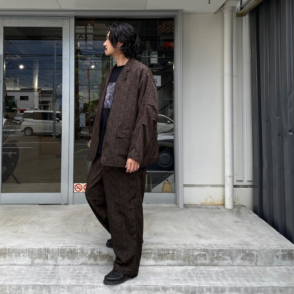 TECH 2B JACKET PAISLEY #BROWN [BJ-51024]
