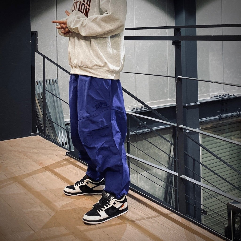 RIPPLE BALLOON PANTS #Blue [SS25-B03]