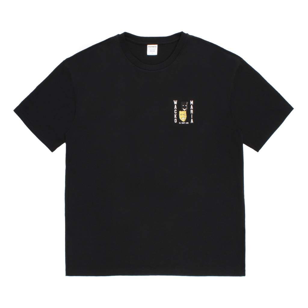 WASHED HEAVY WEIGHT CREW NECK T-SHIRT ( TYPE-13 ) #BLACK [26SS-WMT-WT14]