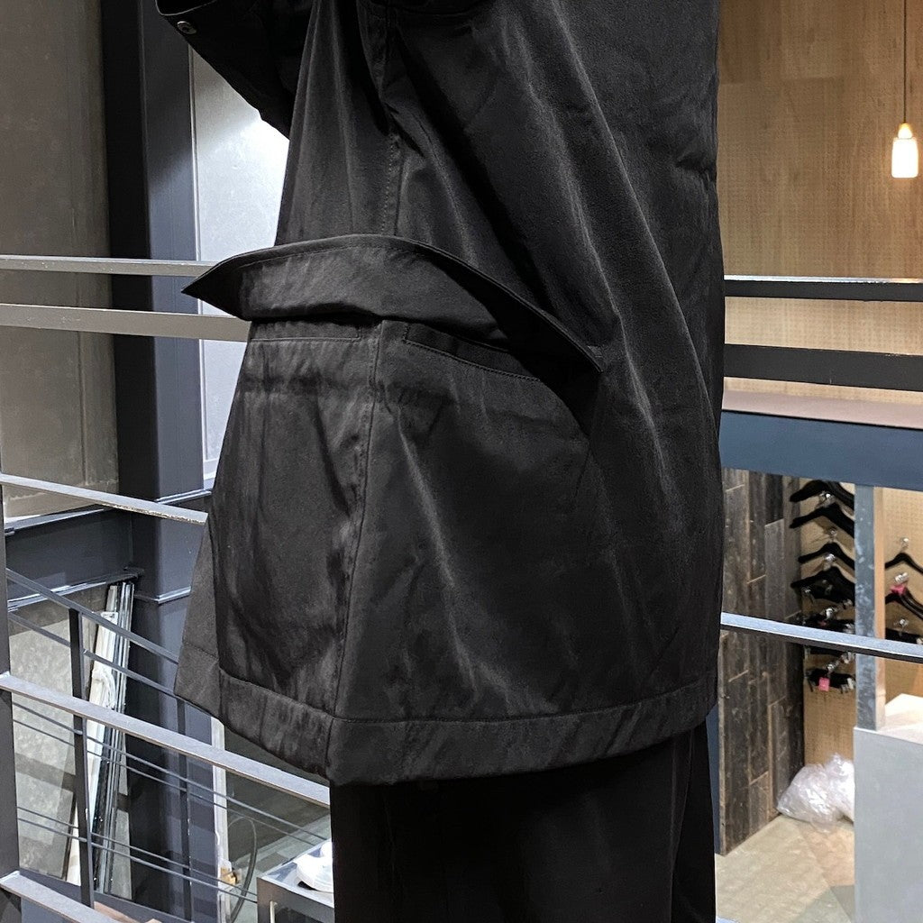 TECH LOOSE 2B JACKET TWILL #BLACK [BJ-55024W]