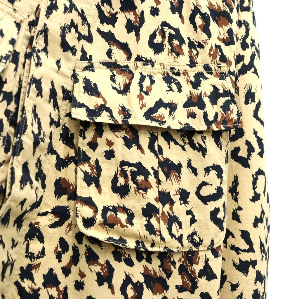 LEOPARD FATIGUE JACKET #BEIGE [26FWE-WMO-ML02]