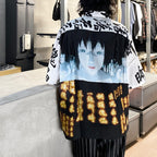 GHOST IN THE SHELL 2 INNOCENCE | Ghost in the Shell | S/S HAWAIIAN SHIRT -TYPE 2- #WHITE [INNOCENCE-WM-HI02]