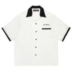 SWITCHING SHIRT S/S ( TYPE-2 ) #WHITE [26SS-WMS-OC08]