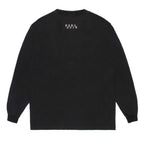 WASHED HEAVY WEIGHT CREW NECK LONG SLEEVE T-SHIRT ( TYPE-2 ) #BLACK [26FW-WMT-LT02]