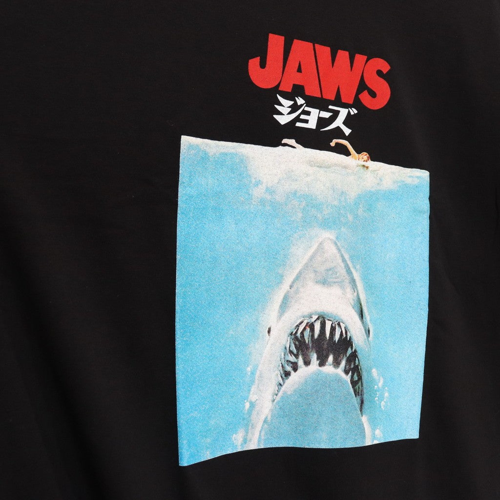 JAWS | CREW NECK T-SHIRT #BLACK [JAWS-WM-TEE01]