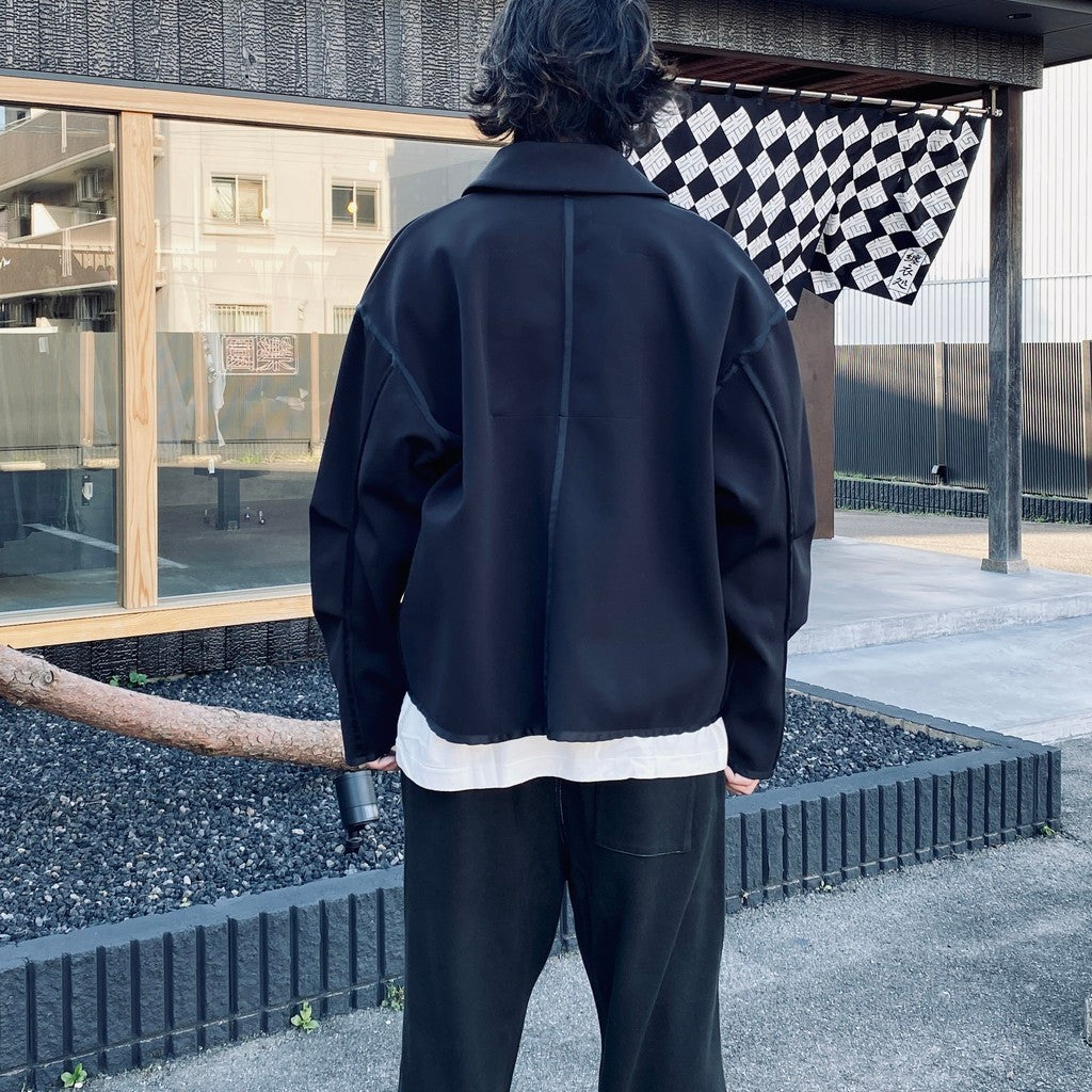 SMOOTH ZIP UP #BLACK [CES29CS16]