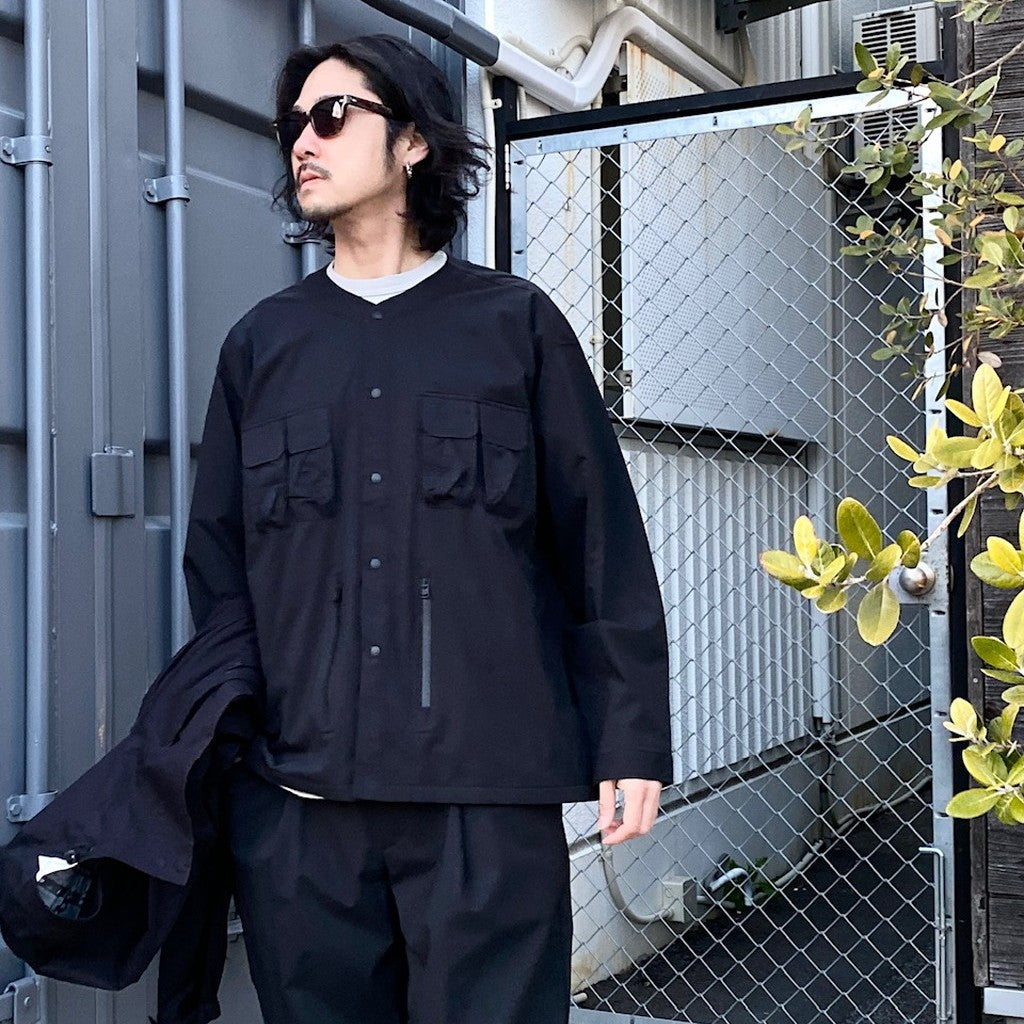 PERTEX WATERPROOF TECHNICAL CARDIGAN #BLACK [FPA02241U0003]