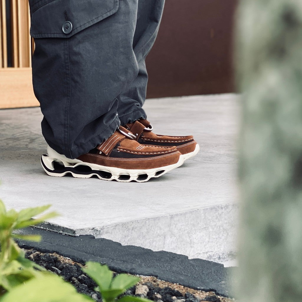【Womens】 WAVE PROPHECY RING MOC SETSUMASA KOBAYASHI #BROWN / OFF WHITE [D1GD261901]