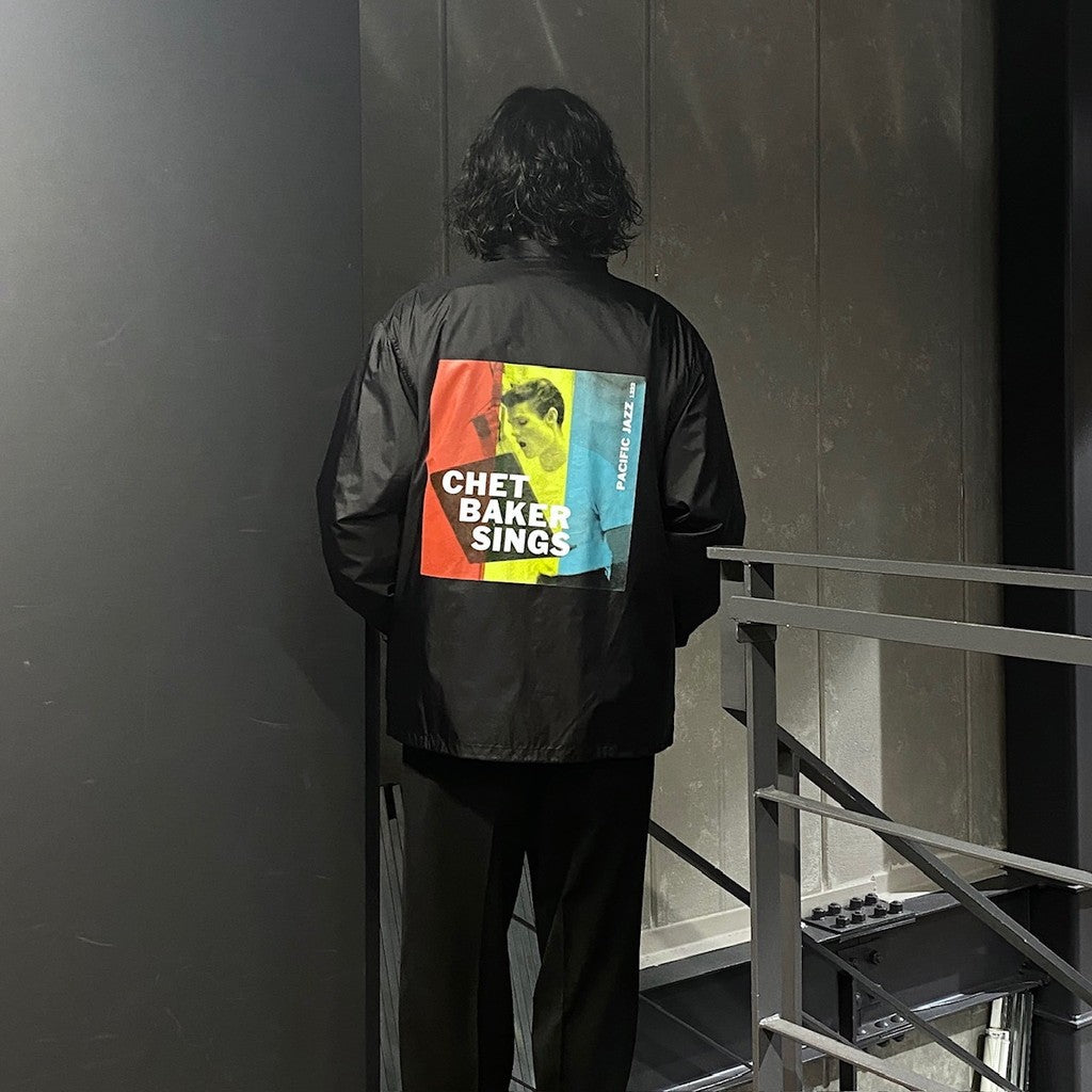 CHET BAKER | COACH JACKET ( TYPE-2 ) #BLACK [CHETBAKER-WM-BL02]
