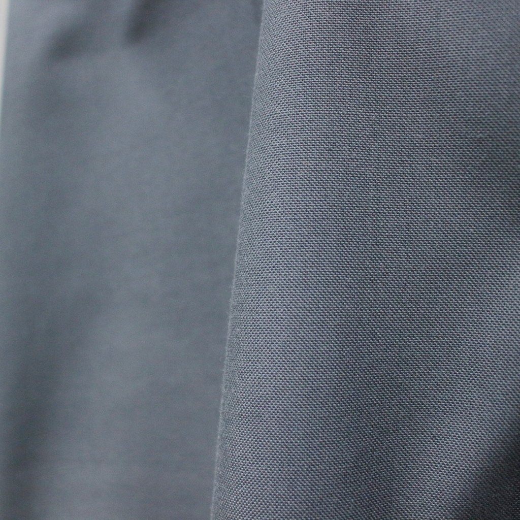 TECH SPORTS OPEN COLLAR SHIRT L/S #CHARCOAL [BE-82025]