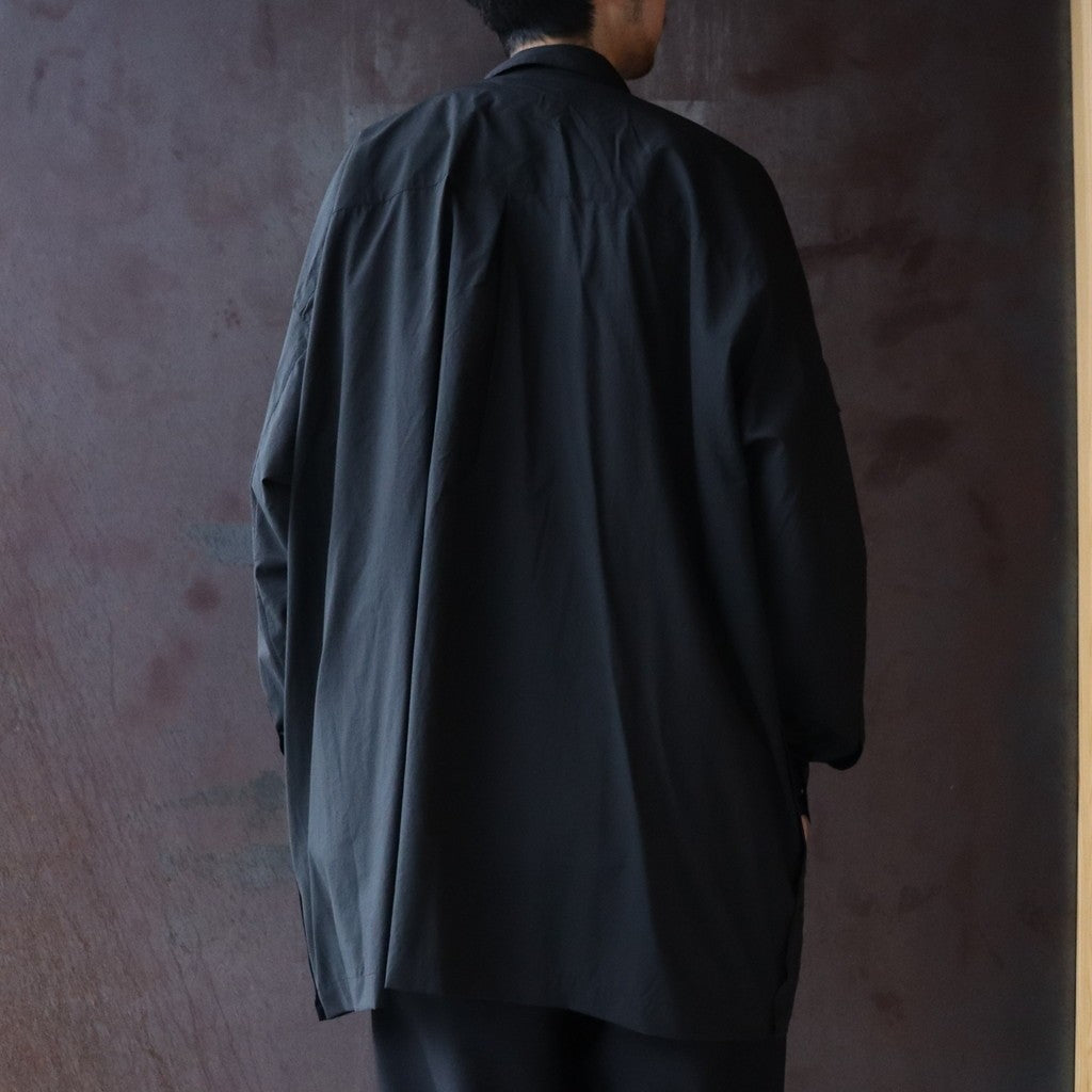 PERTEX UTILITY LONGLINE SHIRT #BLACK [FPA02261U0004]