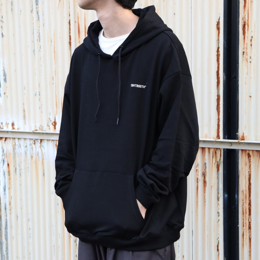 HOODED LOGO SWEAT #Black [FW25-SW02]