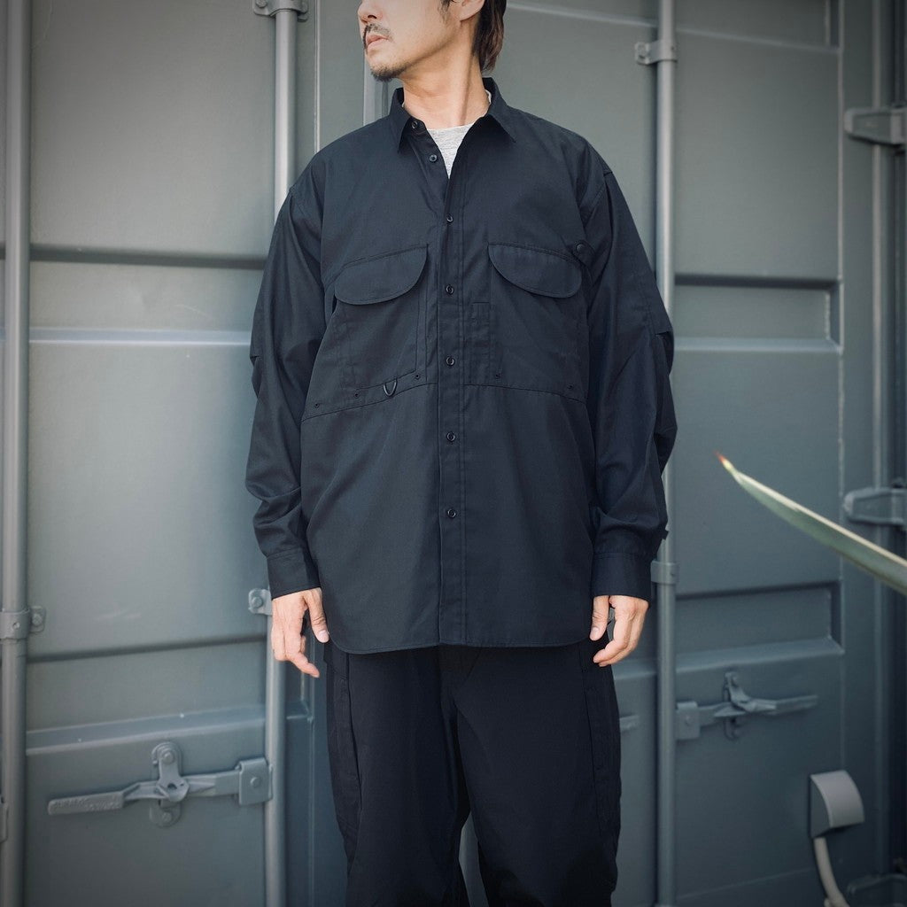 TECH FISHING SHIRT L/S #BLACK [BE-84025W] – cocorozashi