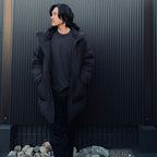 TECH 2WAY CADET DOWN PARKA #BLACK [BW-42026W]