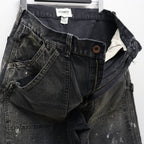 DUCK PAINTER PANTS AGED #AGED BLACK [BW252-DPP]