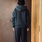 TECH SWEAT DOUBLE FACE PARKA #INK BLACK [BE-54026W]