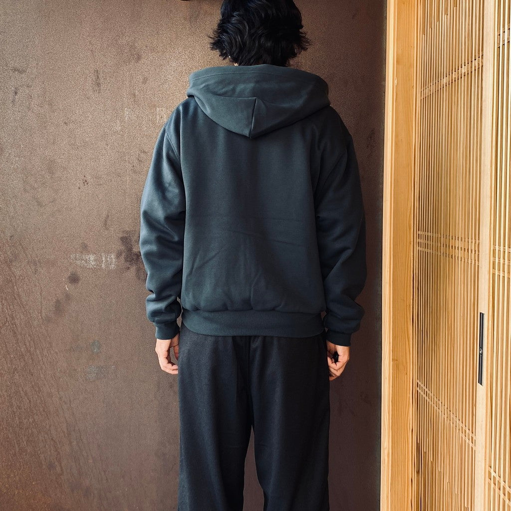 TECH SWEAT DOUBLE FACE PARKA #INK BLACK [BE-54026W]