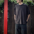 ESSENTIAL TEE #CHARCOAL [C0711906]