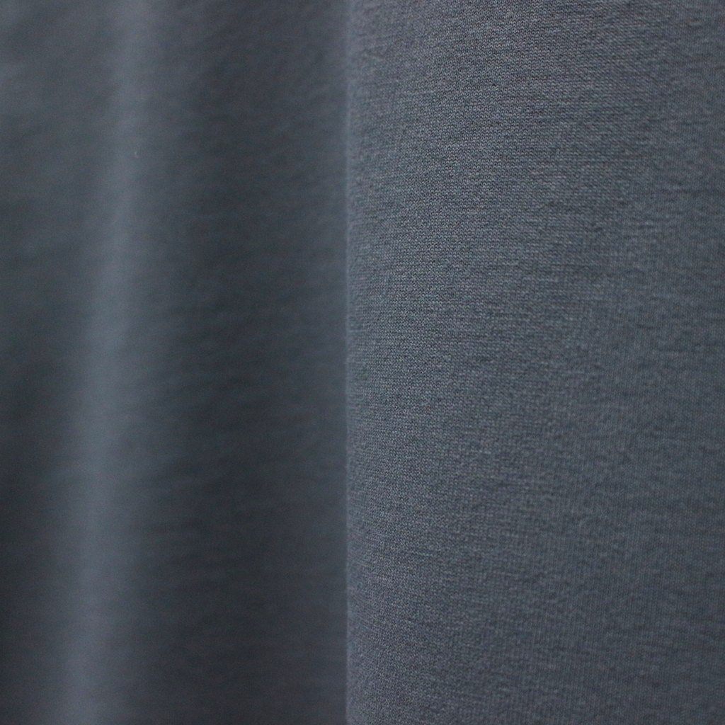 TECH DRAWSTRING L/S TEE #CHARCOAL [BE-40025]