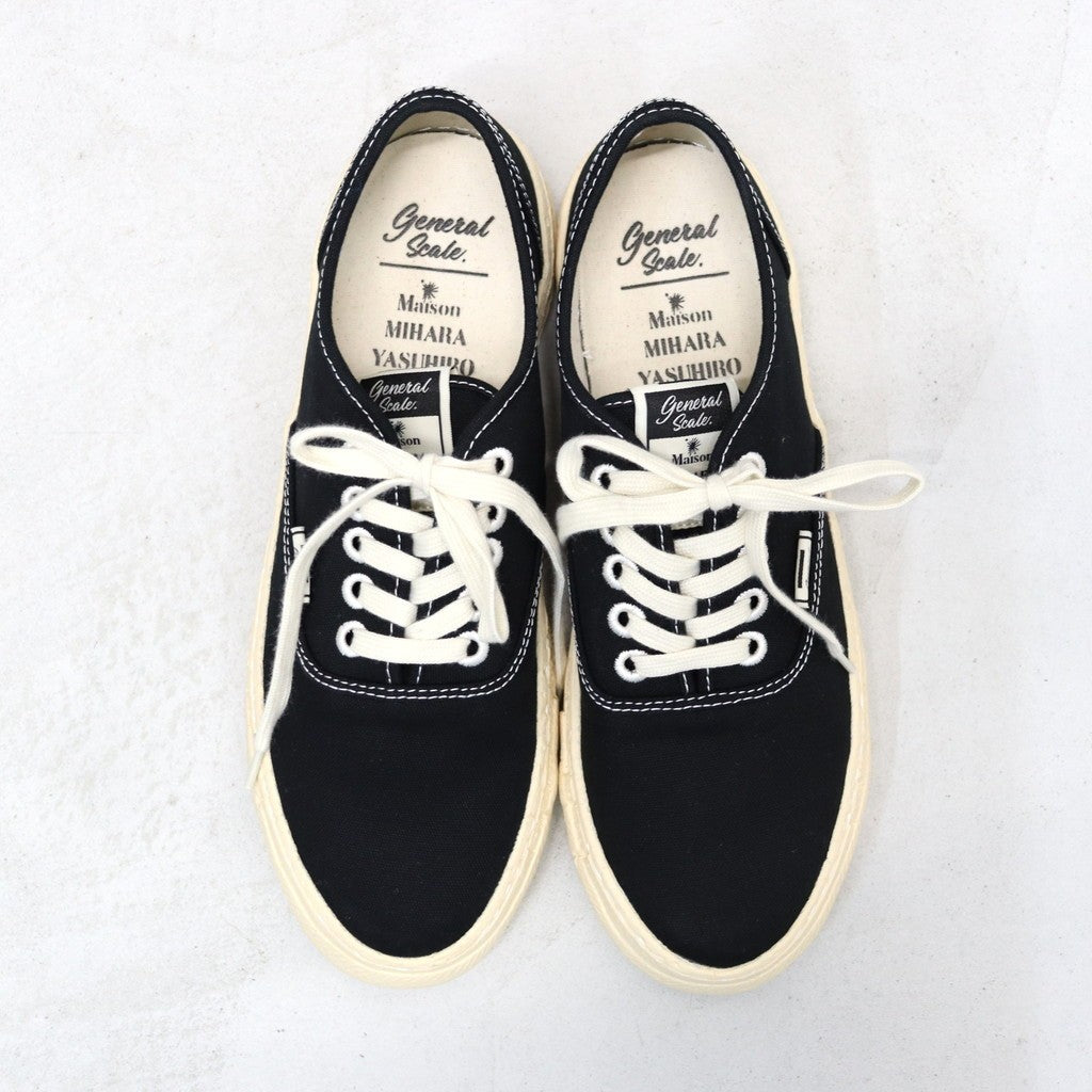 KIEFER / Canvas Low-Top Sneakers #BLACK [S16FW702]