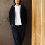 TECH SWEAT DOUBLE FACE PARKA #INK BLACK [BE-54026W]